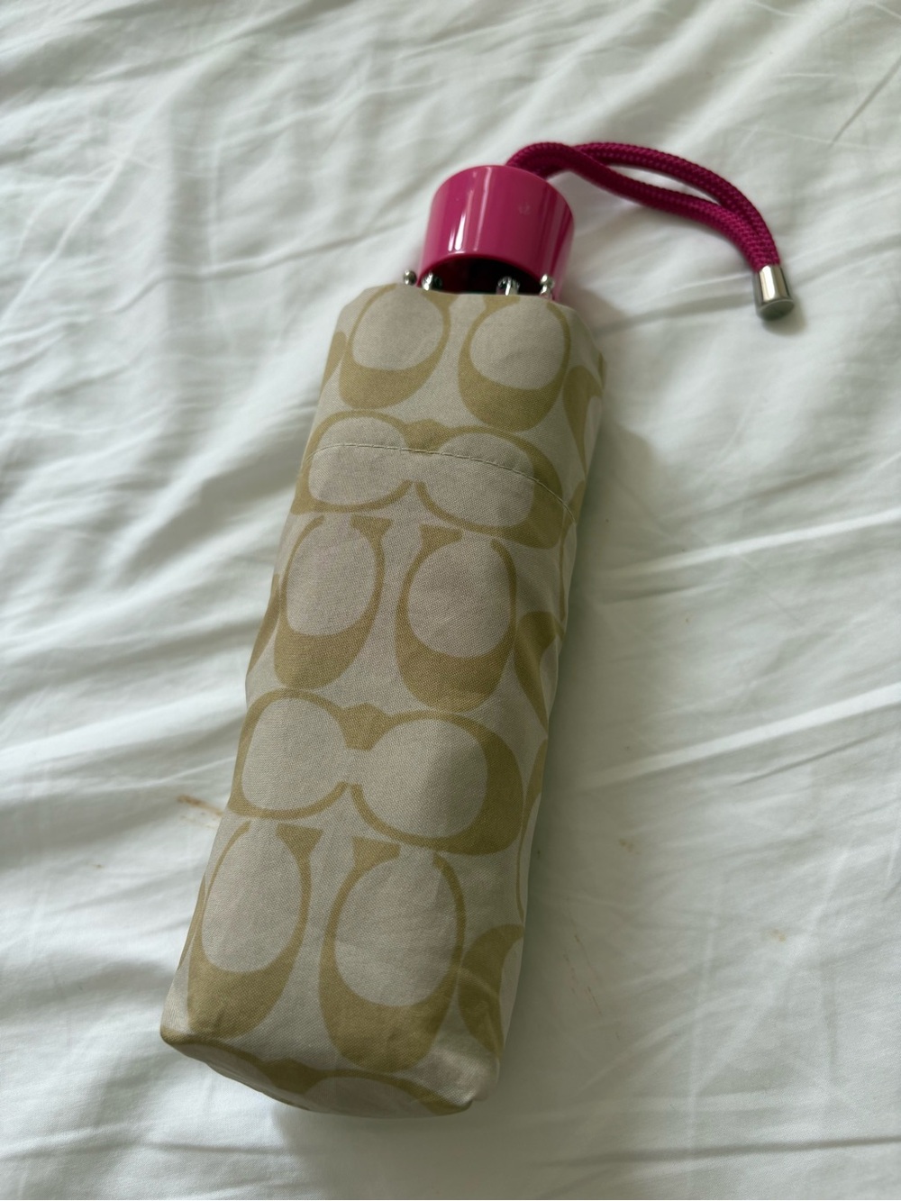 Coach Signature Mini Umbrella